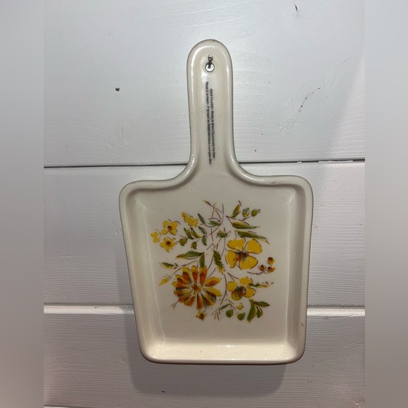 💛 VINTAGE – Hand-painted ceramic spoon rest – - Picture 7 of 11